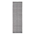 Trance Black And White Diamond Pattern Recycled Fibre Rug | 200cm | Black & White