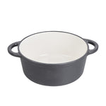 Enameled Cast Iron Dutch Oven With Lid, Heavy-duty Round Casserole Pot, Oven Safe Up To 500°f | 5l | Matte Black