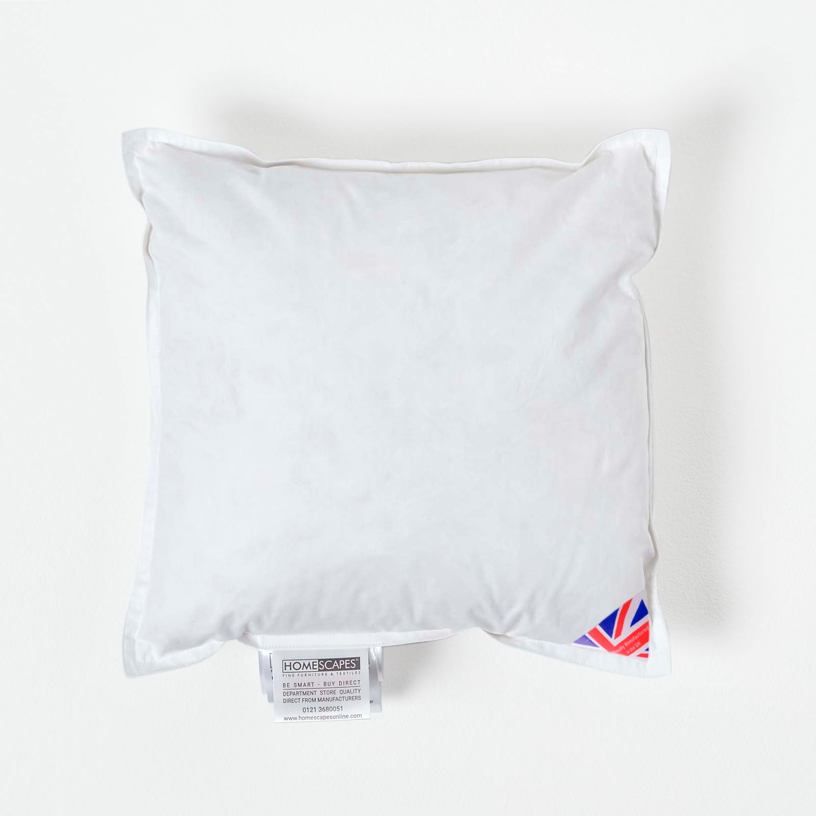Duck Feather Cushion Pad | 35cm x 35cm | White