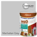 Insopaint Anti Condensation Paint - Stops Condensation On Interior Walls & Ceilings | 5l | Manhattan Grey