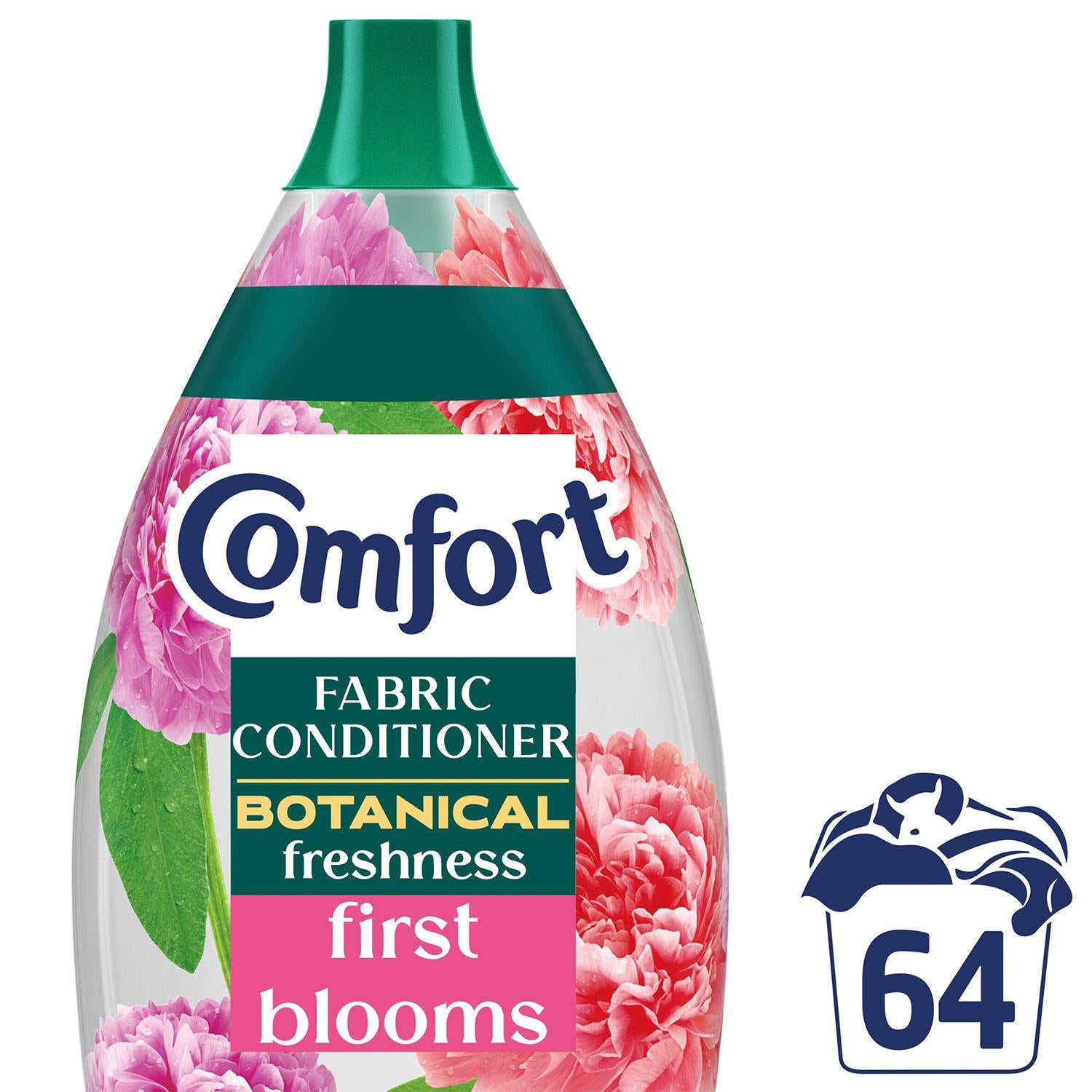 Botanical Fabric Conditioner First Blooms Softner 960ml, 64 Washes | Set of 2