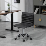 Ergonomic Executive Chair Armless | Black