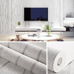 3d Stripe Non Woven Wallpaper Roll 950cm
