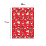 Christmas Gift Wrap, 4 Sheet 4 Tag, Official Product