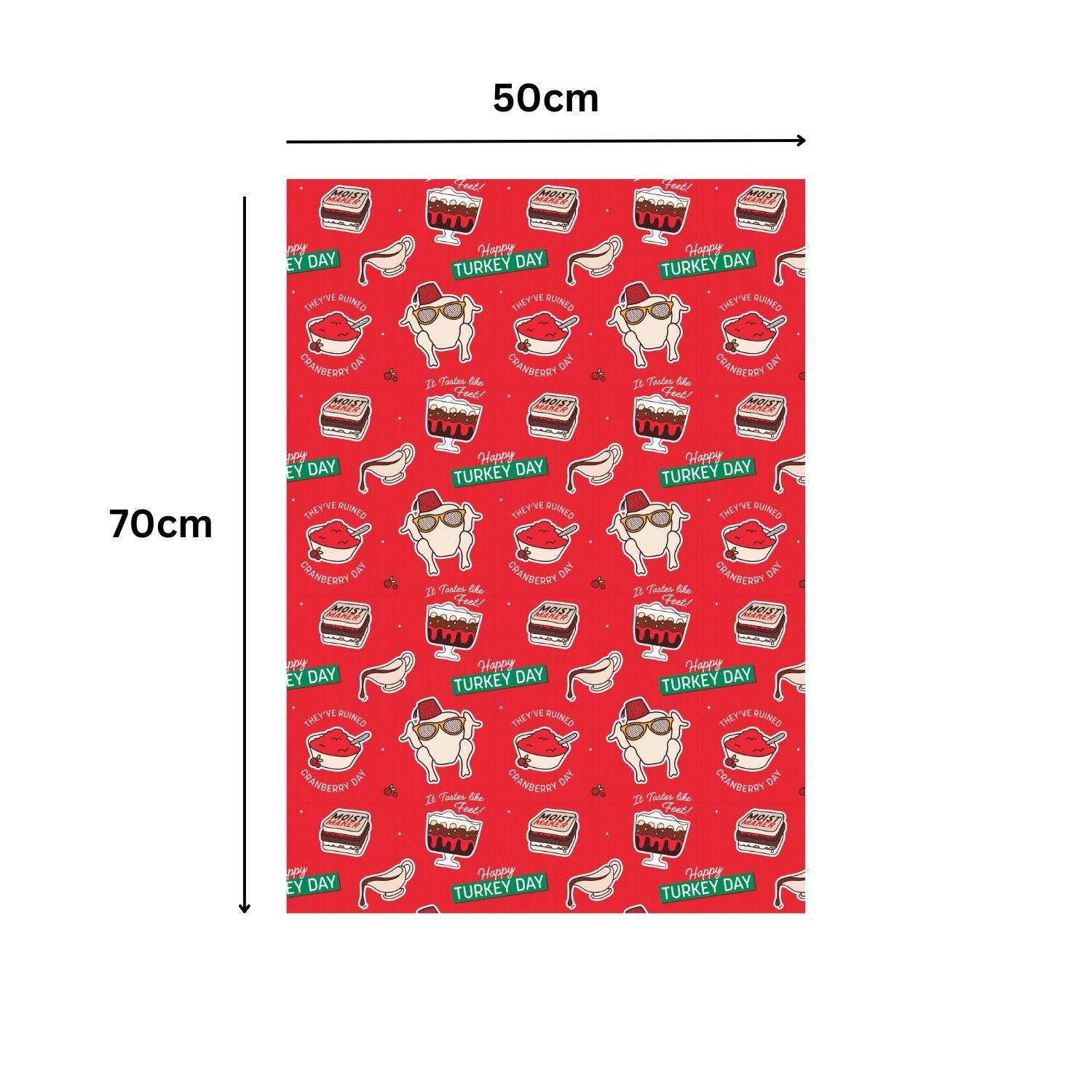 Christmas Gift Wrap, 4 Sheet 4 Tag, Official Product