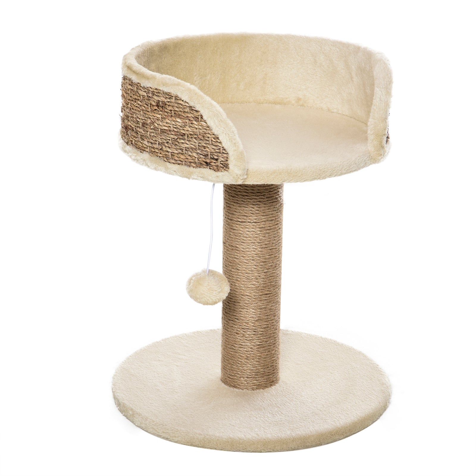Cat Tree Tower Activity Centre With Scratching Posts | Beige