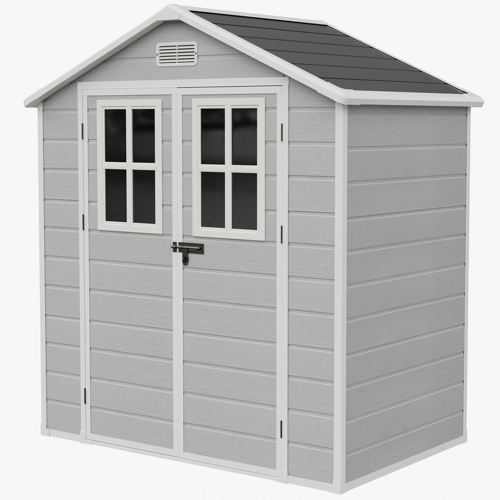 Breeins 6x4 Ft Garden Storage Shed With Lockable Door
