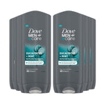 Men+care 3-in-1 Hair, Body & Face Wash Eucalyptus + Mint Fragrance, 6x400ml