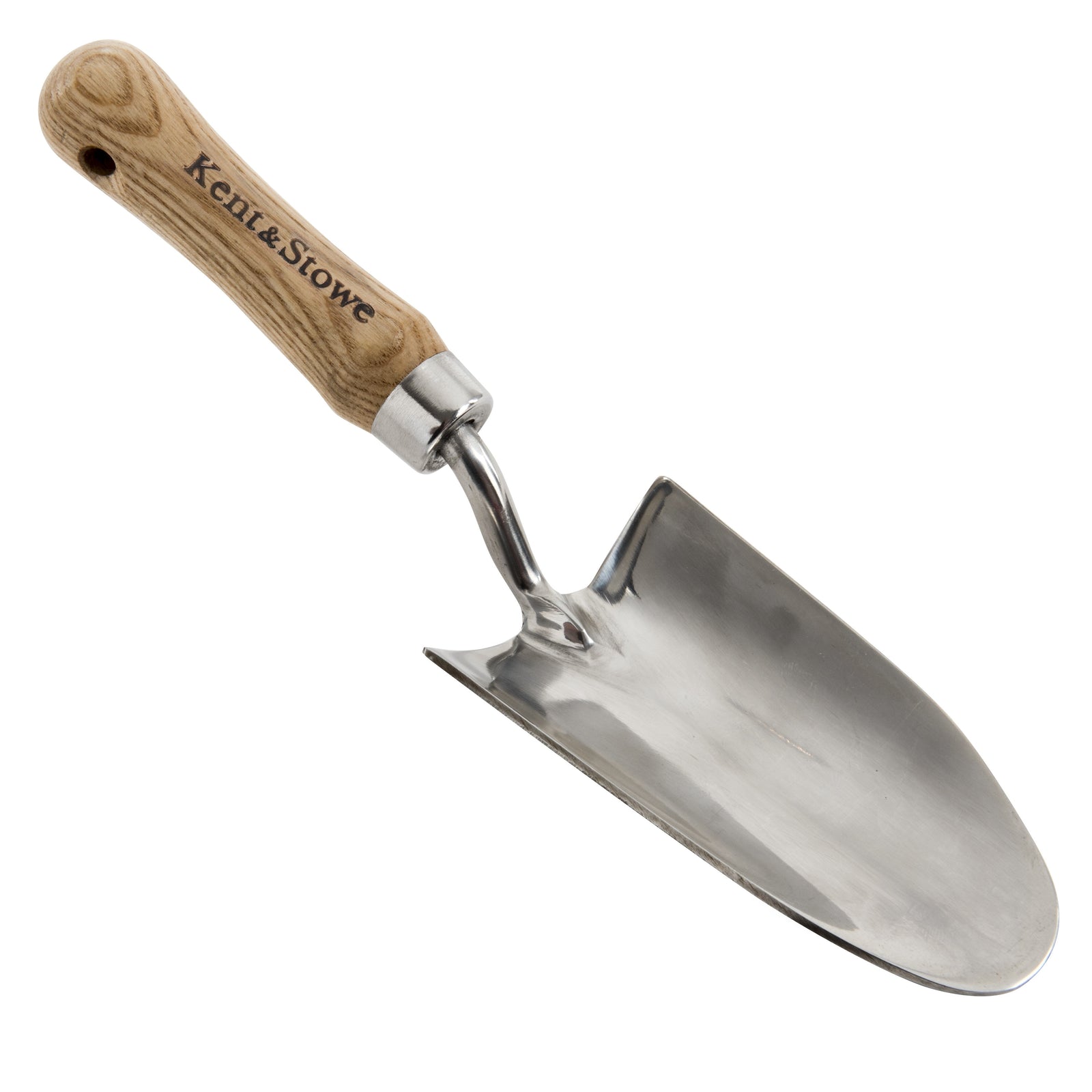 Garden Life Lightweight Stainless Steel Hand Trowel With Ash Handle