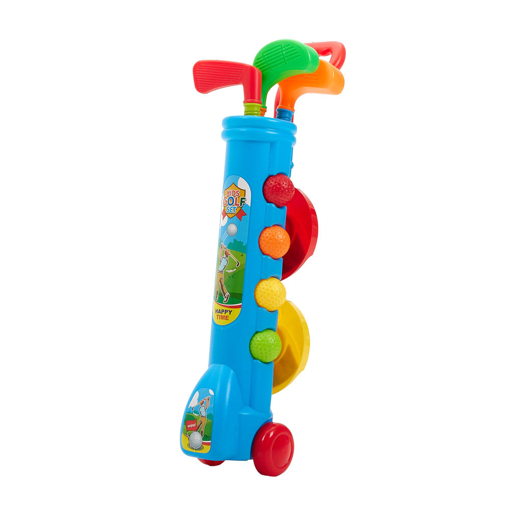 Golf Club Toy Set With Golf Cart For Kids