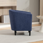 Beulah Fabric Accent Chair | Denim