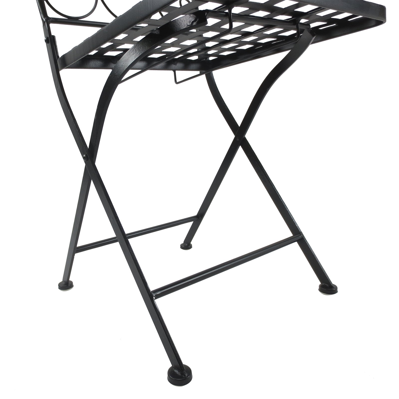 Outdoor 3pc Bistro Set Dining Folding Chairs Patio Furniture