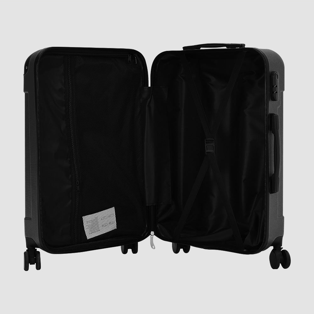 Lightweight Hardside Travel Suitcase With Spinner Wheels | Black