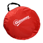 2-3 Person Pop Up Tent Camping Tent Sun Shade Shelter | Red