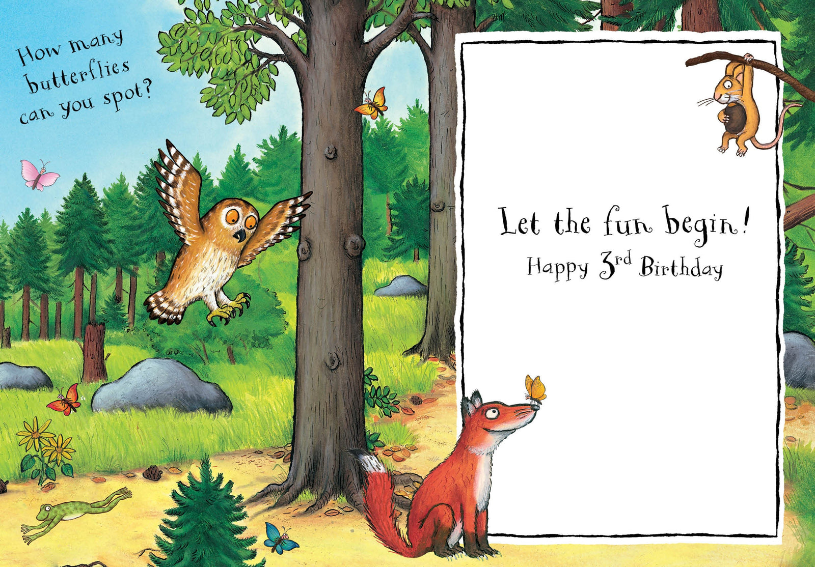 Age 3 Birthday Card Official Product