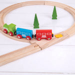 2 Mechanical Railway Switches for Wooden Train Sets