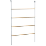 PawHut Chicken Perch For Coop, Jungle Gym Roosting Bar For Backyard Farm