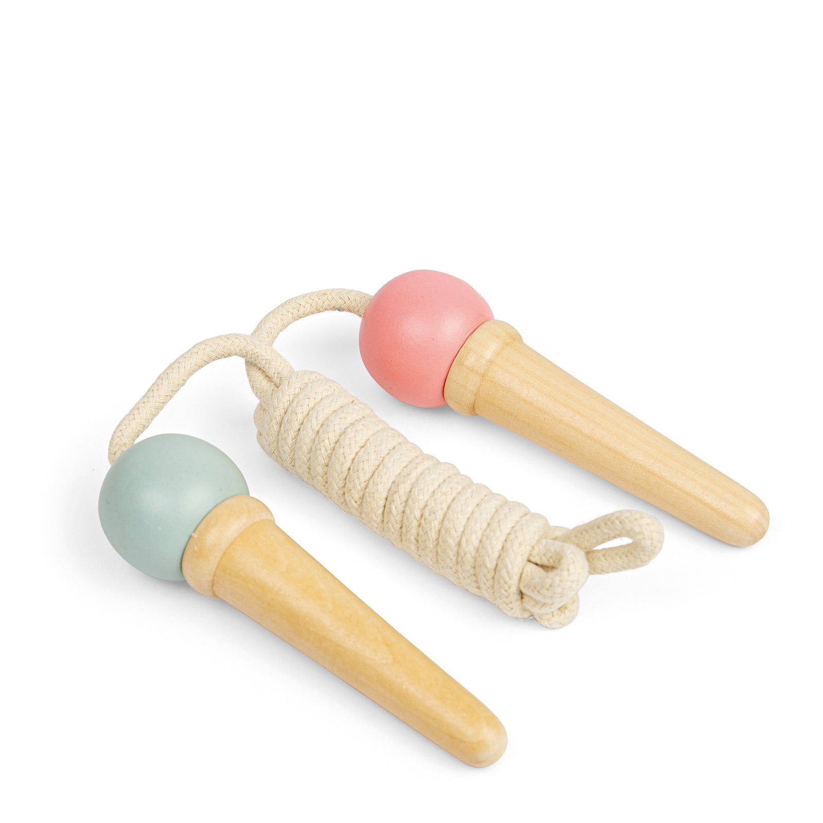 2pcs Wooden Ice Cream Skipping Ropes