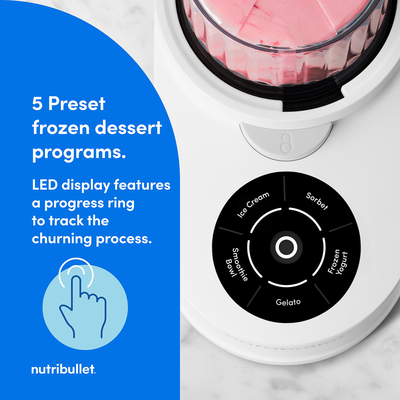 Chill Ice Cream Maker | White