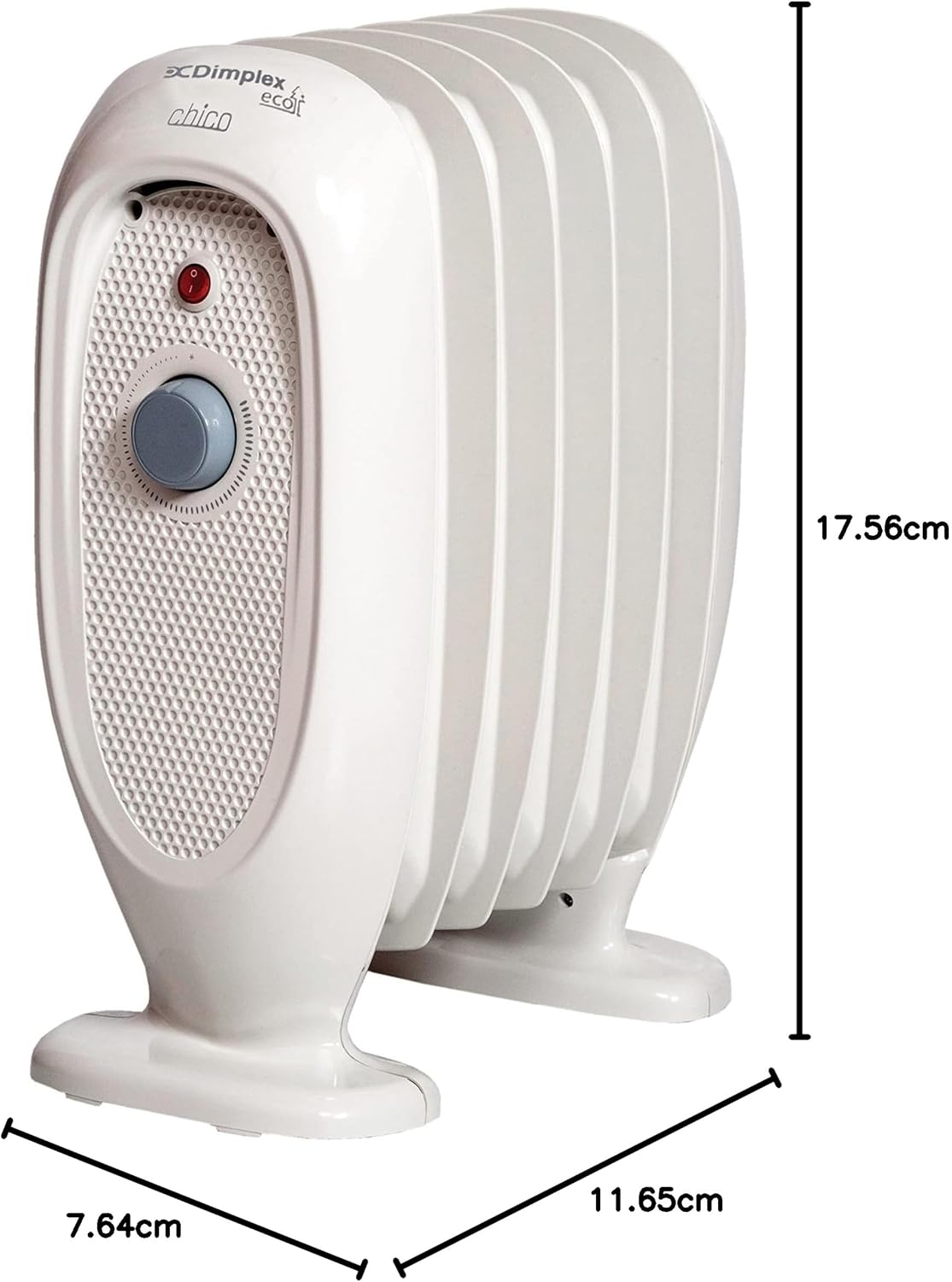 Mini Oil Free Radiator, 700w Portable Heater