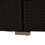 3-piece Sun Lounger Rattan Set