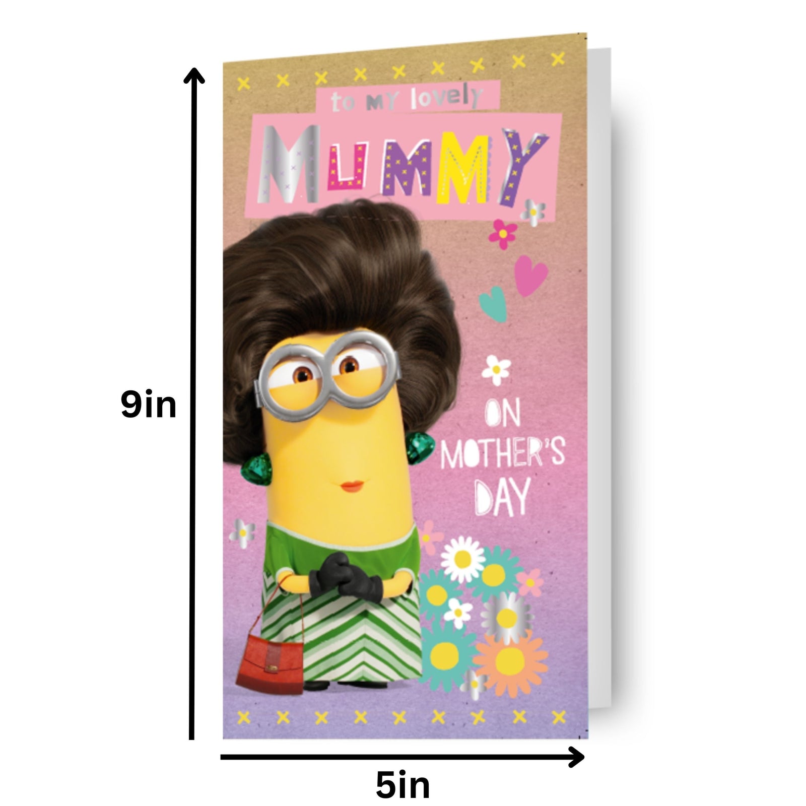 Minions 'lovely Mummy' Mother's Day Card Official Product
