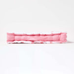 Cotton Hearts Print Floor Cushion | 50cm x 50cm | Pink
