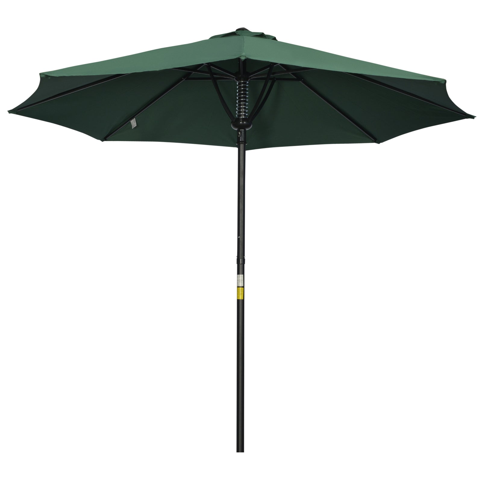 3m Garden Parasol With 8 Ribs Umbrella Sun Shade | Green