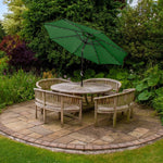 2.7m Led Tilt Parasol | Green