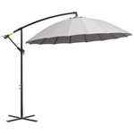 2.7m Cantilever Shanghai Parasol W/ Crank & Cross Base