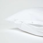 Egyptian Cotton V Shaped Pillowcase 200 Tc | V Shape | White