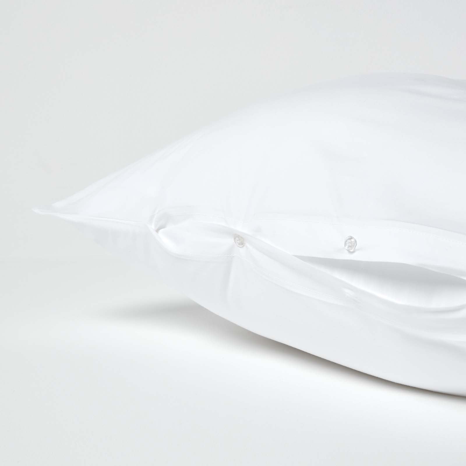 Egyptian Cotton V Shaped Pillowcase 200 Tc | V Shape | White