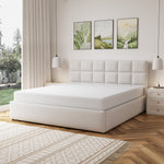 Richwood Fabric Ottoman Bed Frame | Super King | Beige