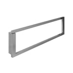 Towel Ring, Silver Gloss, Wall-mounted, 40,3 Cm. Collection The Grid