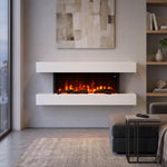 Breeins Wall-mounted Electric Fireplace With Remote Control