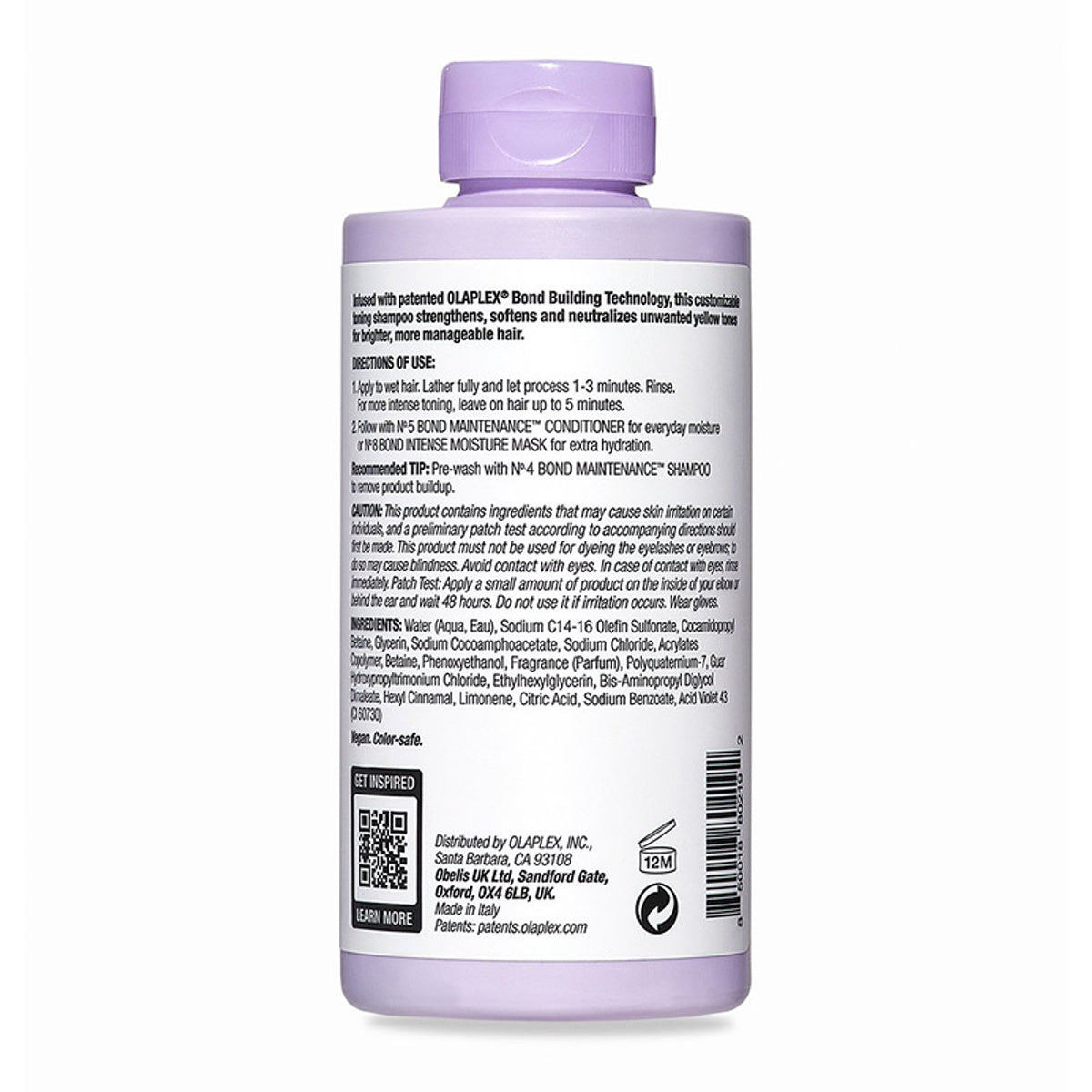 No.4p Blonde Enhancer Toning Shampoo 250ml | Set of 1