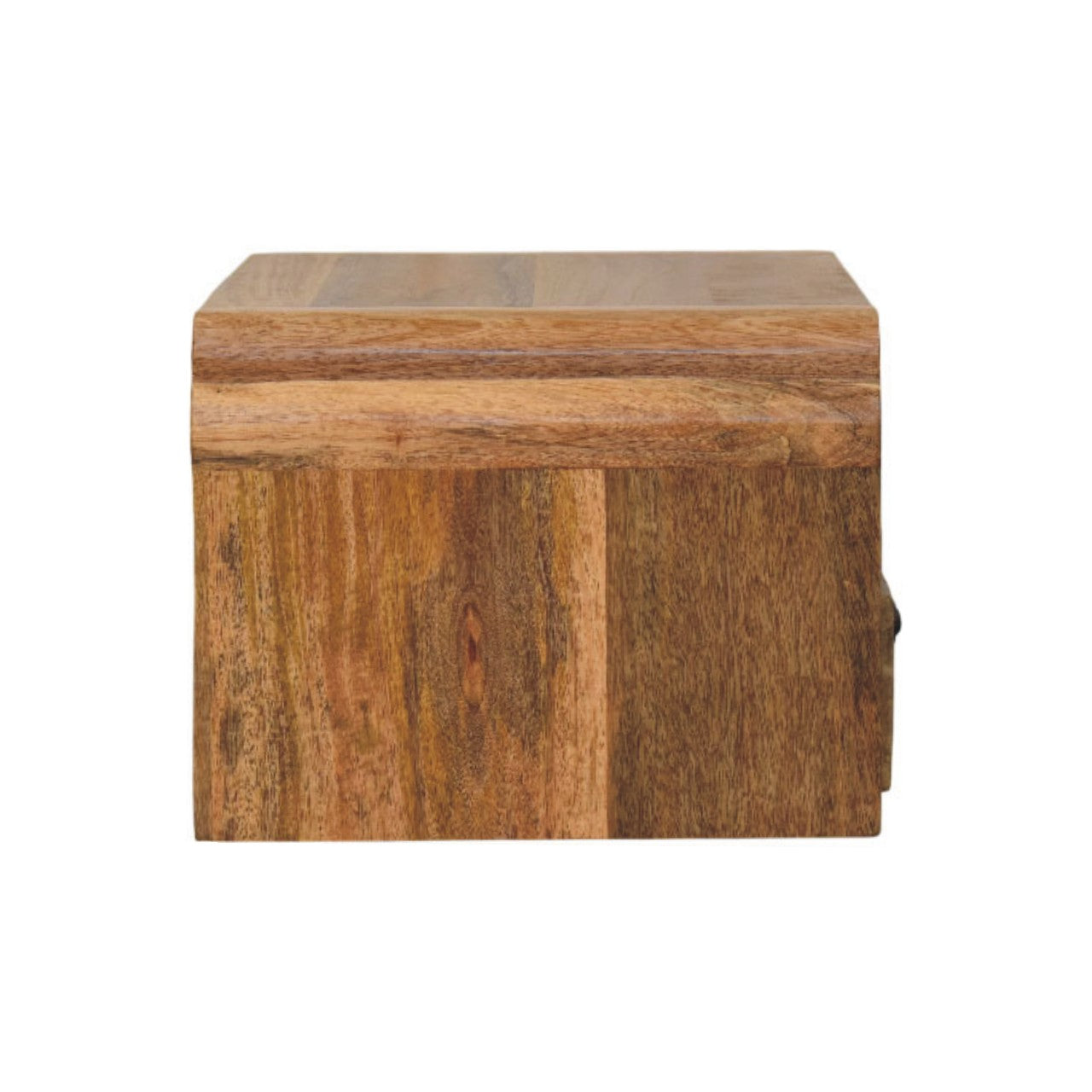 Avora Wall-mounted Bedside – Solid Wood, Oak-ish Finish
