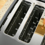 Toaster With 4 Slot, 7 Browning Levels, 1600w  Honeycomb | One Size