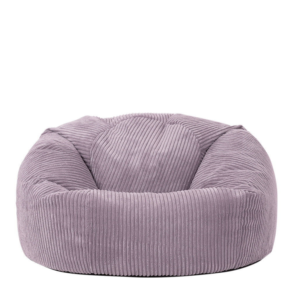 Kingston Classic Cord Bean Bag Chair | Purple