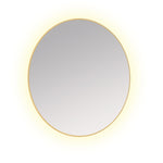 Illuminated Bathroom Mirror 80 X 80 Cm, Round