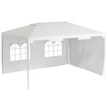 Party Tent Waterproof Garden Gazebo Canopy Cover Shade | Cream