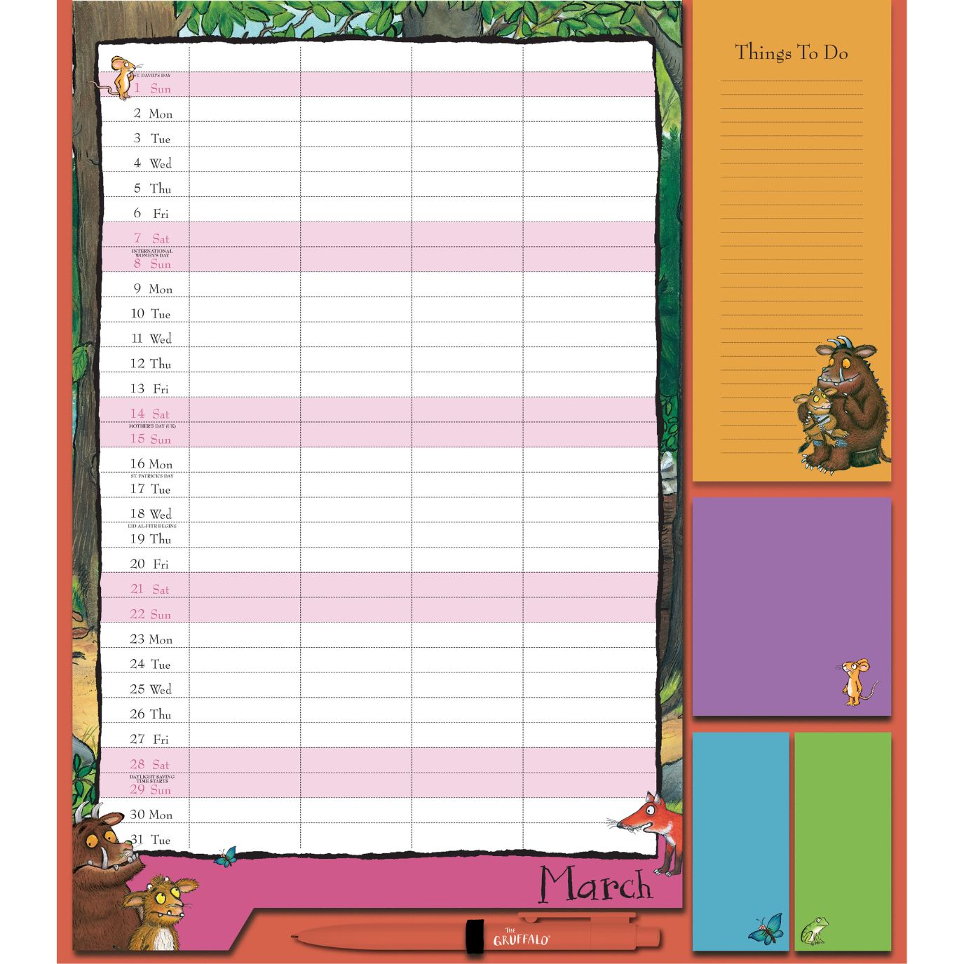 The Gruffalo 2026 Deluxe Planner Official Product