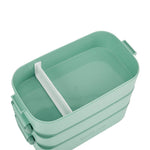 Stackable Bento Lunch Box With Handle 3 Layer | Light Green