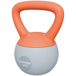 Soft Kettlebell, With Non-slip Handle,for Home Gym Strength | 4kg | Orange