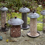Secret Garden Peanut Feeder – Antique Leaf Design, Green | Antique Copper
