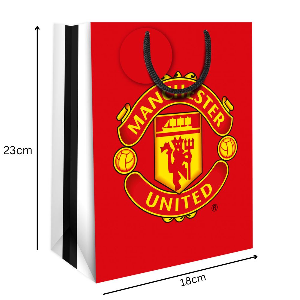 Manchester United FC Small Gift Bag Official Product