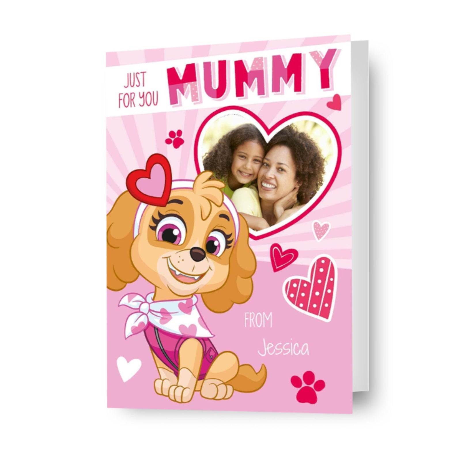 Personalised 'mummy' Valentine's Day Photo Card Official Product