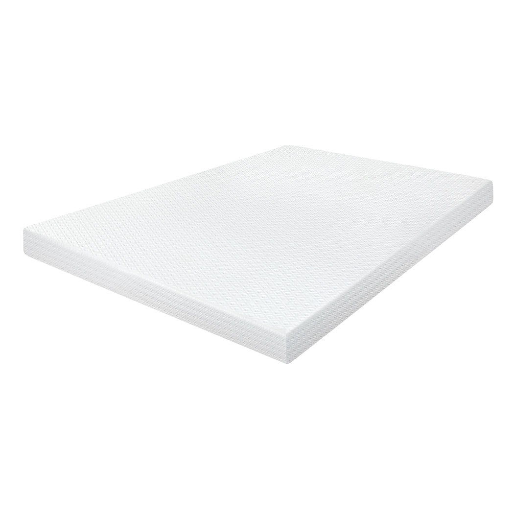 Lavio 4 Inch Mattress Topper King Cooling Memory Foam Pressure Relief Non Slip