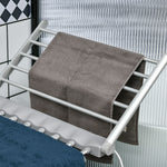 HOMCOM Electric Heated Clothes Dryer Folding Extendable Wings