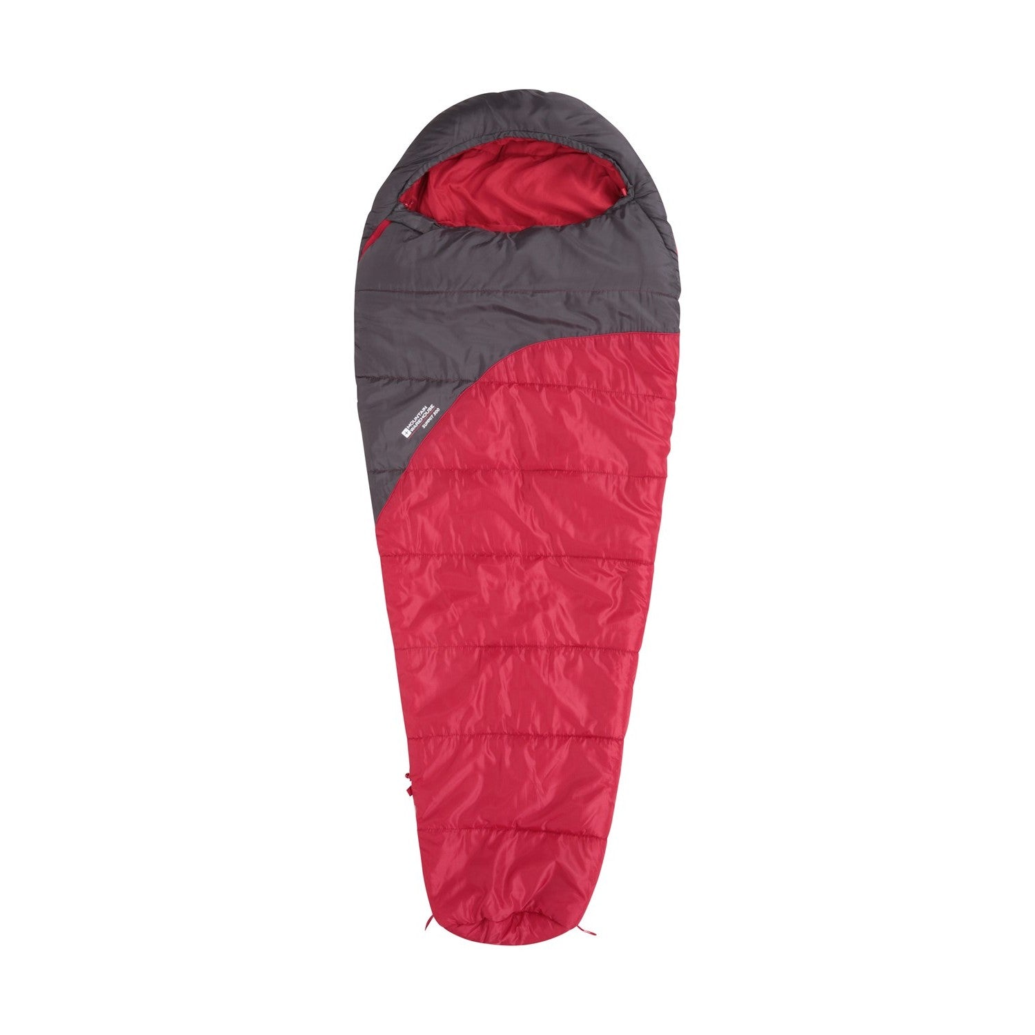 Summit 300 Right Zip Mummy Sleeping Bag | 200cm | Red